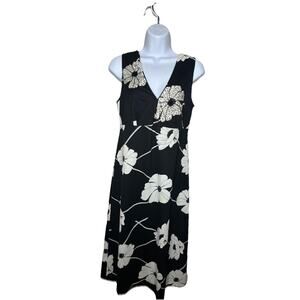 1970s VTG Mr. Blackwell Rare Custom Floral Rhinestone Embellished Dress Sz S